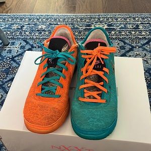 Nike LeBron nxxt gen orange and blue